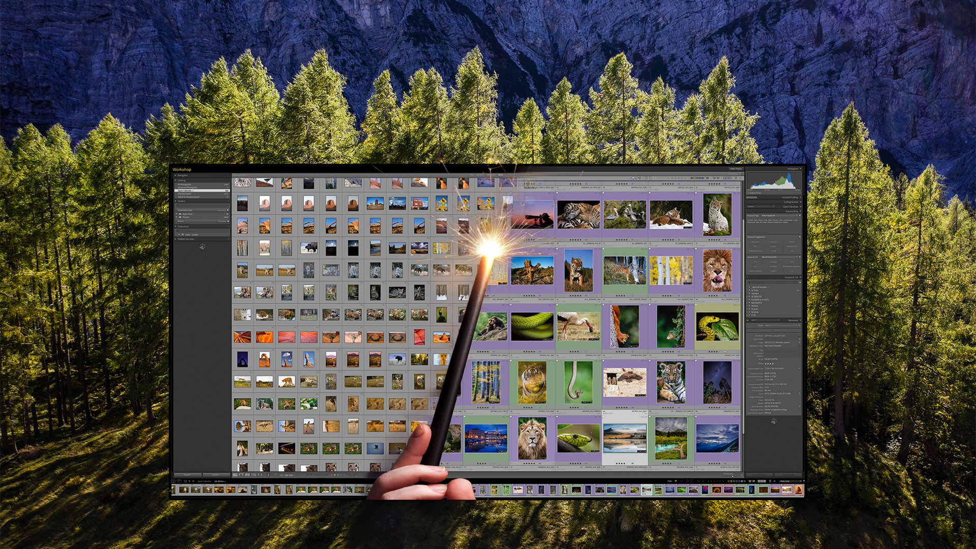 Harald Löfflers »Licht ins Dunkel – Der Weg vom Chaos zum strukturierten Lightroom-Bildarchiv«